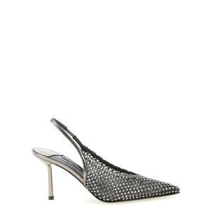 LE SILLA Gray Polyester High Heel Women's Pumps